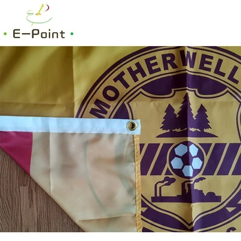 La bandera de Escocia Motherwell FC 3 pies*5 pies (90*150cm) Tamaño de la Navidad Decoraciones para el Hogar banderín de Regalos