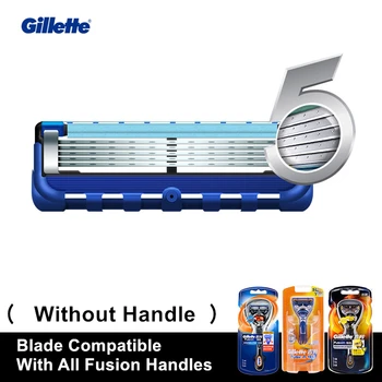 Gillette Fusion PROGLIDE Razor Blades Profesional de Alemania Importado Hoja de la Cara de los Hombres de Pelo Afeitado Herramienta Cómoda 5-capa de Hojas
