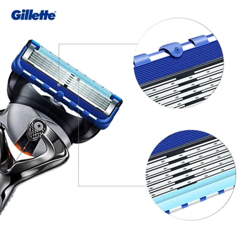 Gillette Fusion PROGLIDE Razor Blades Profesional de Alemania Importado Hoja de la Cara de los Hombres de Pelo Afeitado Herramienta Cómoda 5-capa de Hojas