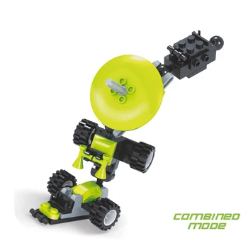 AUSINI 3in1 Deformable Robot Juguetes para los Niños del Creador de la Construcción de Bloques de Ladrillo Educacional para Niños Juguete de Niños Camión de Juguete Modelo de Coche
