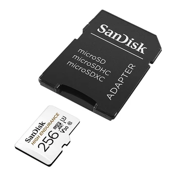 SanDisk de Alta Resistencia de Monitoreo de Video 32GB 64GB 128GB 256GB Tarjeta MicroSD SDHC/SDXC Clase 10 TF Tarjeta de Video Vigilancia