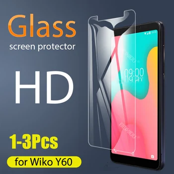 1-3 Pc Full de Vidrio Templado Para Wiko Y60 Protector de Pantalla 2.5 D 9h vidrio templado Wiko Y60 Película Protectora