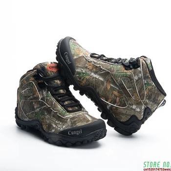 NUEVO Camuflaje Táctico Botas de los Hombres Impermeables Botas Tácticas Militares de Combate al aire libre Zapatos de Trekking Zapatillas de deporte Hombre Senderismo Botas de Caza
