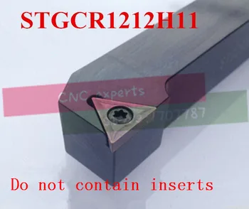 STGCR1212H11 12*12*100MM Torno Metal de Corte Herramientas de Máquina de Torno CNC, Herramientas de Torneado Externo Torneado soporte de la Herramienta S-Tipo de STGCR/L