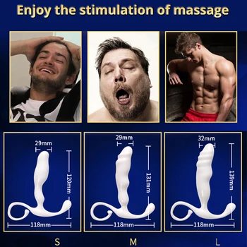Juguetes sexuales plug anal para hombres, mujeres butt plug orgullo gay G-spot massager del camarada estimular el Interés de juguetes para adultos