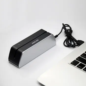 MSRX6 MSR X6 USB lector de tarjeta magnética escritor Compatiable para MSR605X msr206 msrx6bt msr x6bt