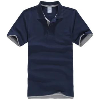 Mens Camisas de Polo de los Hombres Desiger Polos de los Hombres de Algodón de Manga Corta Camiseta de la Ropa jerseys de Golf de Tenis Polos de envío de la Gota ABZ105