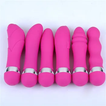 6av Vibrador Mini Bala Vibrador Estimulador de Clítoris Consolador anal vibratore juguetes para adultos para las mujeres anal juguetes de sex shop para la pareja