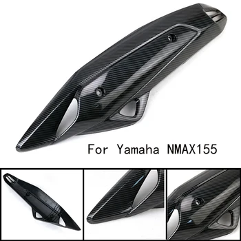 Para Yamaha N-MAX N MAX NMAX 155 NMAX155 N-MAX155 Silenciador de Escape Tubo de Calor Escudo Protector de Aislamiento Térmico de la Cubierta de Protección