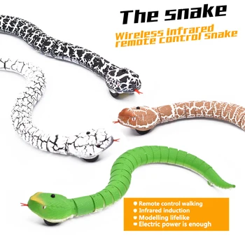 Infrarrojos RC Kit de Juguete para los Niños de los Adultos de Control Remoto Inteligente de la Serpiente Cobra Ratón Tortuga Broma Bromas de Radio de Insectos para Niños de Juguete