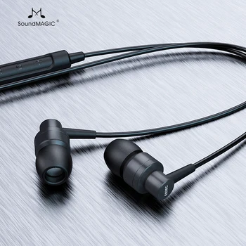 SoundMAGIC ES30C En la Oreja los Auriculares con Micrófono, control remoto de sonido hifi estéreo con cable de aislamiento de Ruido auriculares earbud Android