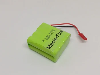 MasterFire Original 9.6 V 800mAh 8x AAA Ni-MH Batería Recargable de NiMH Pack de Baterías con toma para Coches de RC RC Barco Remoto Juguetes