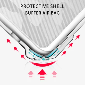 Para OnePlus 8T Caso Rzants Airbag Caso de Camuflaje de Acrílico de la PC+de TPU Anti-golpe de la Armadura de la Cubierta Trasera para OnePlus 8 Pro Caso Nord чехол
