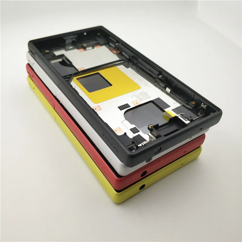 Puerto De Chasis Compacto principal botón de encendido vivienda cubierta para Sony Xperia Z5 Blanco Reino Unido