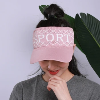 Marca 2020 verano los sombreros para las mujeres nuevo tramo hueco punto gorra de béisbol de mujer SPORT sol sombrero gorra mujer
