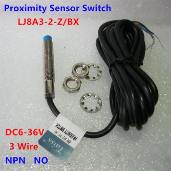 10pc M8 LJ8A3-2-Z/BX Inductivo Sensor de Proximidad Interruptor de Detección de NPN NO DC6-36V Enfoque Sensor de 2 mm interruptor de proximidad