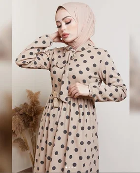 Las mujeres de los Patrones de Vestimenta Islámico 2020 estilo de la moda a diario casual vestido largo islámica vestir el hiyab para las mujeres