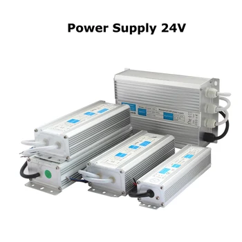 12V LED de la fuente de Alimentación de 24V Impermeable IP67 de la CA 110V 220V DC 24 12 Voltios Controlador de LED de 10W 20W 30W, 60W 100W 120W 200W Transformador