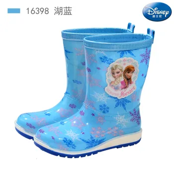 Disney Coche para niños bebé botas de lluvia los niños y niñas estudiantes de la lluvia botas antideslizantes zapatos de agua congelada de los Padres-niño zapatos de goma