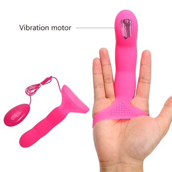 OLO 7 Velocidades Estimulador de Clítoris Productos de Sexo Juguetes Sexuales para las Mujeres del Dedo Vibrador G-spot de la Correa Sobre la Masturbación Femenina
