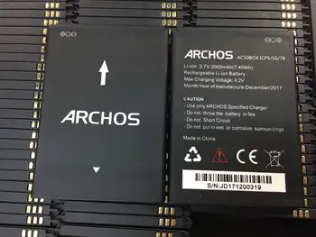 Para Archos AC50BOX 2000mAh de la Batería