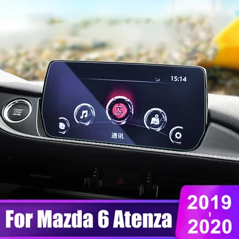 Para Mazda 6 Atenza 2019 2020 GL Vidrio Templado de GPS del Coche de la Navegación Protector de Pantalla LCD de Pantalla Táctil de la Película Ajuste de Protección de la etiqueta Engomada