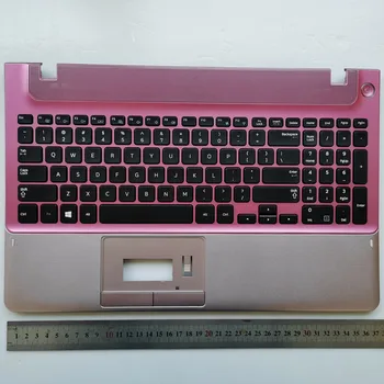 Nuevo teclado del ordenador portátil con el reposamanos de la cubierta para Samsung NP 350V5C 355V5C 355V5X material plástico