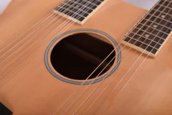 Tapa de abeto/ Sapele parte posterior de Doble cuello de alta calidad de la guitarra Sentimiento