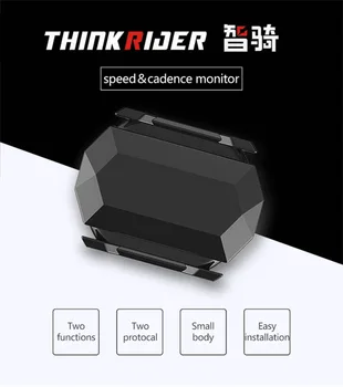 ANT+ de Velocidad y Sensor de Cadencia Monitor Bluetooth 4.0 Sensor de Velocidad Para Thinkrider X7 X5 Entrenador Para Gramin Zwift Ciclismo Aplicaciones de Dispositivos