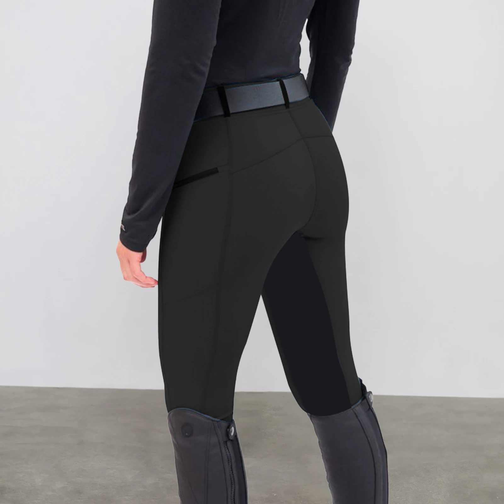 Size Small Details about   Irideon Gray Riding Breeches Knee Patches Riding Pants Tights 