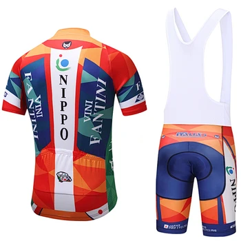 2020 TEAM PRO de la Bici Azul VINI jersey de ciclismo baberos, pantalones cortos traje Ropa Ciclismo para hombre verano seco y rápido CICLISMO Maillot de desgaste