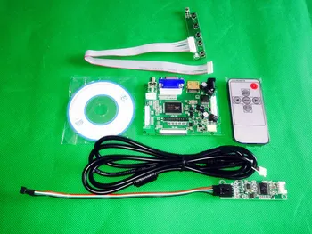 Para INNOLUX de 7 pulgadas Raspberry Pi LCD de la Pantalla Táctil de TFT Monitor AT070TN92 con pantalla Táctil Kit HDMI VGA Controlador de Entrada de la Junta de