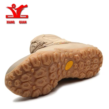 XiangGuan nueva ropa de invierno Resistente a Acampar a las mujeres Botas Tácticas Zapatillas de deporte de la Escalada de Botas de agua para las Mujeres de los hombres zapatos de Senderismo