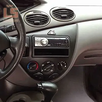 1Din de la Radio del Coche de la Fascia para 1998-2006 Ford Fiesta, Focus 1 DIN Auto Estéreo Adaptador de Coche-estilo de DVD Bastidor de Panel de ajuste de la Instalación