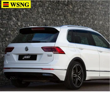 Para Volkswagen Tiguan L Spoiler 2017-2018 Tiguan L de Alta Calidad de Material ABS Coche Alerón Trasero Spoiler Trasero del Color de la Imprimación