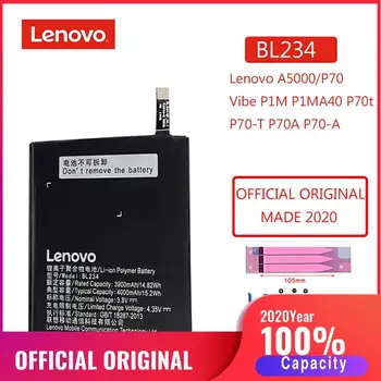 BL234 2020 Original del Teléfono, la Batería Para Lenovo A5000 Ambiente P1M P1MA40 P70 P70t P70-T P70A P70-Un Teléfono de Reemplazo de Baterías de Bateria