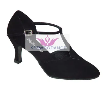 KeeWooDance 2Colors zapatos de Corte NUEVO envío Libre de la Buena calidad de tacón alto de la salsa de Damas Moderno Salón de baile zapatos de baile zapatos de la boda