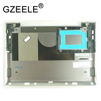 GZEELE NUEVO para Lenovo U330 U330P U330T ordenador Portátil Cubierta de la parte Inferior de la Base de Shell Toque 90203121 gris plata color minúsculas