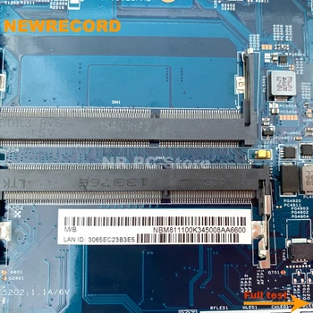 NEWRECORD NB.M8111.00K NBM811100K Para la Puerta de enlace de NE522 NE52209U de la Placa base del ordenador Portátil AMD CPU en la placa DDR3 Placa Principal de la prueba completa